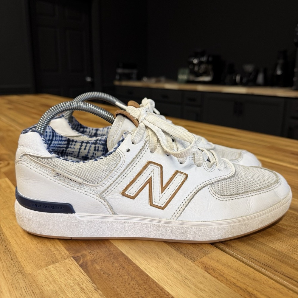 Size 8.5 - New Balance Slowtide x All Coasts 574 White Arctic Men's